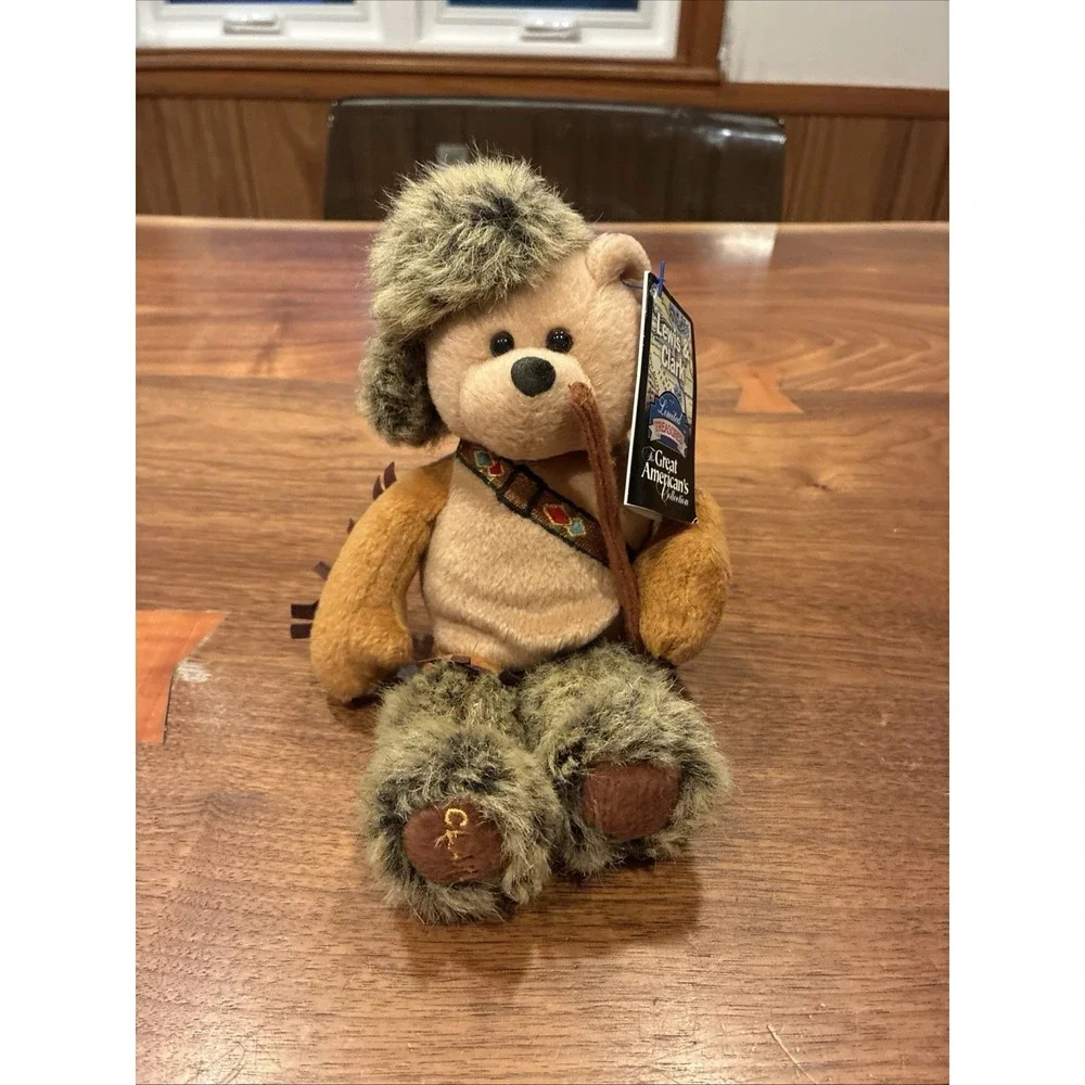 Limited Treasures Lewis & Clark Great American Collection Clark Plush Bear 9